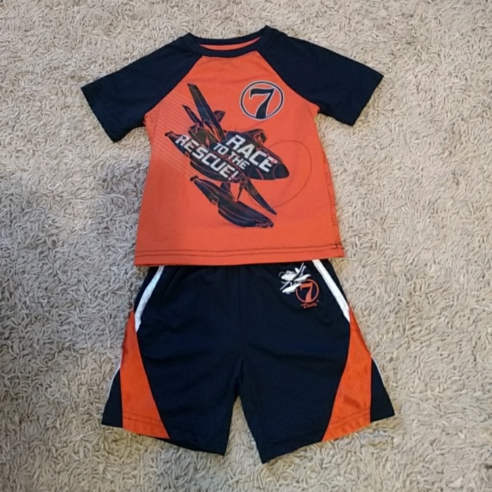 Boys Disney Jumping Bean Shirt & Shorts Set